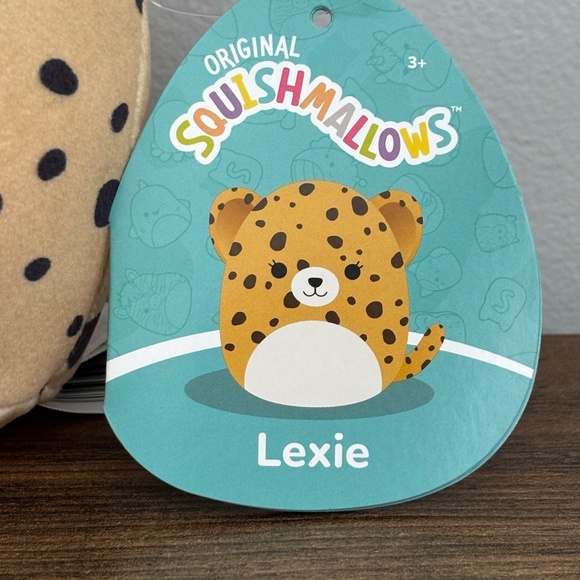 NWT Squishmallows 2017 LEXIE the Leopard S5 #83 NEW 5" Plush Stuffed Animal Zoo - Picture 5 of 12